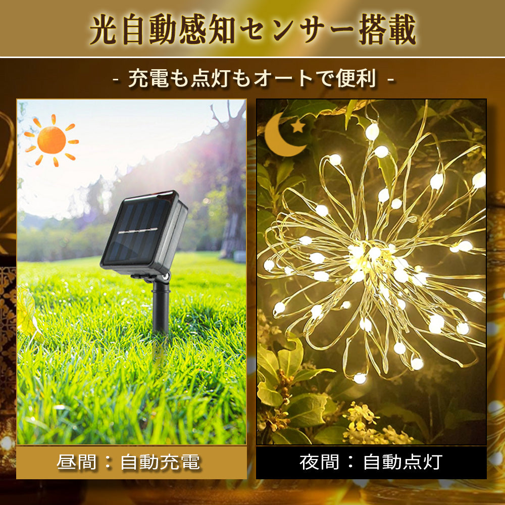 大粒 100LED 200LED イルミネーションライト