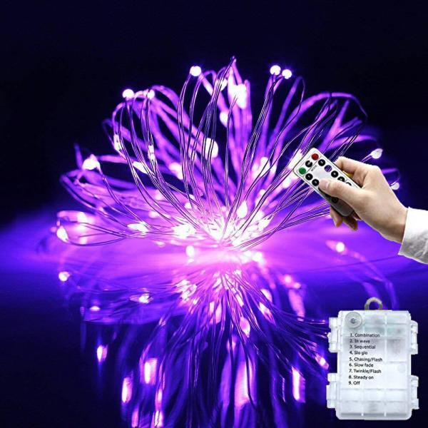 イルミネーションライト 2個セット 電池式 200LED 全長20M