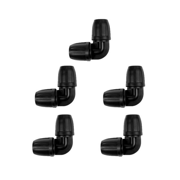 9mmジョイント 直角 5個セット B017