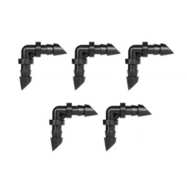 4mmジョイント 直角 5個セット B032