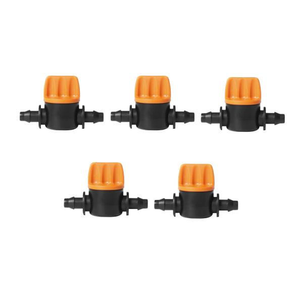 4mmジョイント コック付き 5個セット B031