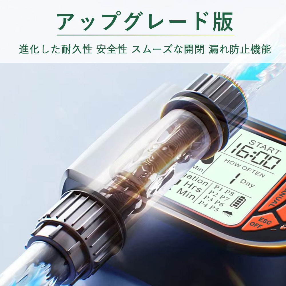 散水タイマー 8パターン 単品販売 B002