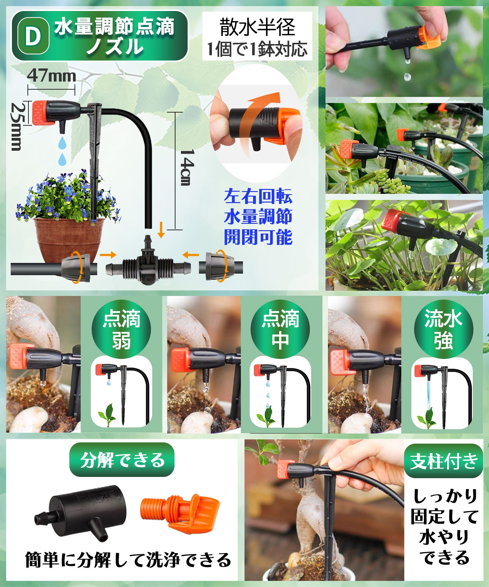 自動水やり機 日本語対応 スターターキット 大型パネル版 – 駿華堂