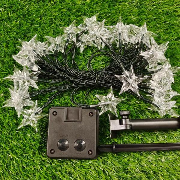ソーラーイルミネーション 星形 30球