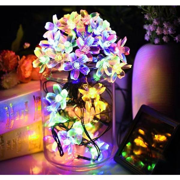 ソーラーイルミネーション サクラ 60LED