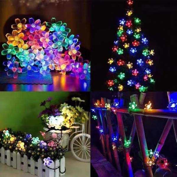 ソーラーイルミネーション サクラ 60LED