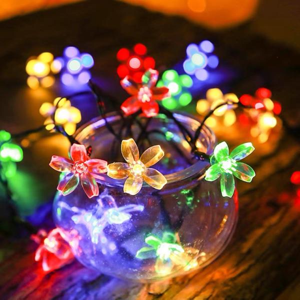 ソーラーイルミネーション サクラ 60LED