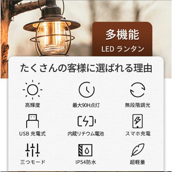 LEDランタン レトロ風 A072